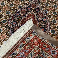 فرش ذرع‌ونیم دستباف مود بیرجند نقشه‌ماهی گل‌ابریشم|فرش|تهران, بازار|دیوار