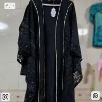 مانتو  عبای مشکی محرم سایز ۴۸ و۵۰