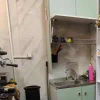 صندلی چوبی پایه بلند کافه ای روشویی میز کار بادرب