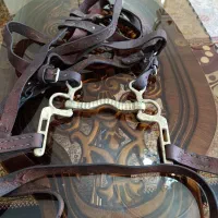 دهنه اسب عتیقه|اسب و تجهیزات اسب‌سواری|سراب, |دیوار