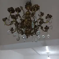 لوستر‌ برنجی‌ ۲عدد