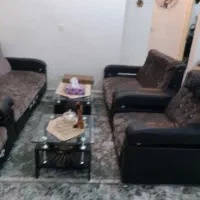 مبل راحتی هفت نفره با سه عسلی