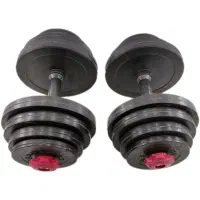 دمبل متغیر ۱۰ کیلویی لاستیکی Power Sport