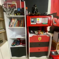 سرویس تخت و دراور و کتابخانه|تخت و سرویس خواب|ساری, |دیوار