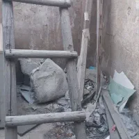 پله چوبی