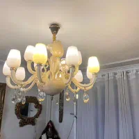 لوستر کریستال اصل چین|لوستر و چراغ آویز|تهران, علم و صنعت|دیوار