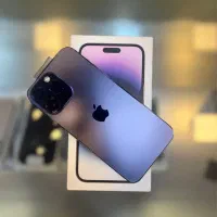 آیفون۱۴ پرومکس ۲۵۶بنفش ZA باتری۸۶٪ رجیستر لازرورقی