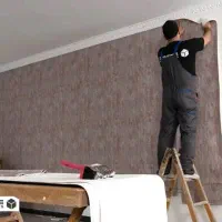 نصاب کاغذ دیواری کفپوش