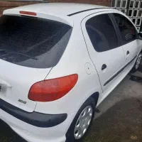 پژو ۲۰۶ تیپ ۲ مدل ۸۹ استثنایی|خودرو سواری و وانت|رشت, ساغری سازان|دیوار