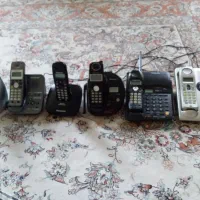 شش عدد تلفن بیسیم پاناسونیک منشی دار