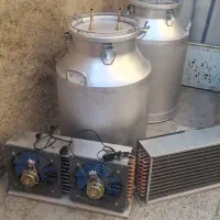 دستگاه تقطیر دو کندانسور دو فن با مخزن ۱۵۰ لیتری
