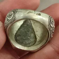 انگشتر نقره دست ساز قلمزنی استاد مسافر فیروزه|بدلیجات|تهران, نیروی هوایی (پیروزی)|دیوار