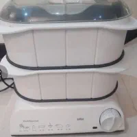 بخارپز دو طبقه آلمانی براون Braun