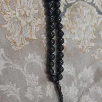 تسبیح مشکی دانه درشت