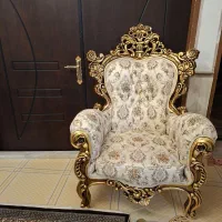 دوتا تکی مبل طلای|مبلمان خانگی و میز عسلی|ارومیه, |دیوار