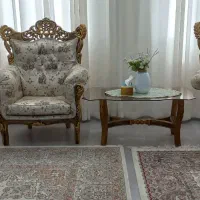 فروش مبل سلطنتی ۹ نفره|مبلمان خانگی و میز عسلی|لاهیجان, شهرک جانبازان|دیوار