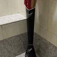 گلدان مشکی لاکی