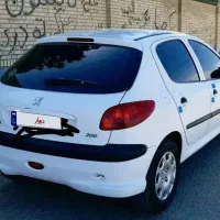 پژو206 تیپ3 مدل 1400 خانگی تمیز بدون رنگ