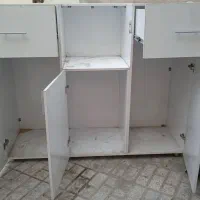 میزه چوب ام دی اف ،سه دره و دو کشو آمد|جاکفشی، کمد، دراور|مشهد, شهید آوینی|دیوار