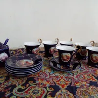 قهوه خوری سورمه ای|ظروف سرو و پذیرایی|رشت, آب آسیاب|دیوار