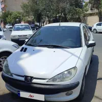 ۲۰۶ اس دی V8 ۹۳ سفید کم‌کار