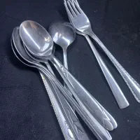 قاشق چنگال غذا خوری کارکرده  تمیز|ظروف سرو و پذیرایی|گلستان (تهران), |دیوار