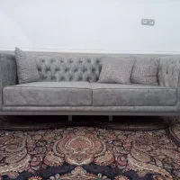 مبل شیک طوسی چستر کلاسیک