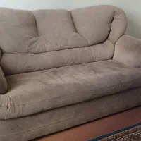 مبل 5نفره رنگ طوسی|مبلمان خانگی و میز عسلی|صدرا-فارس, فاز ۱|دیوار