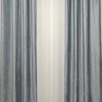 پرده مخمل طوسی روشن|پرده، رانر، رومیزی|بندر ماهشهر, |دیوار