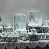 سرویس چینی ۱۲ نفره ۱۰۴پارچه برند سپیدار تخفیف ویژه