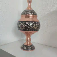 ست 3 تکه گلدان و شکلات خوری الماس تراش نقره|صنایع دستی و سایر لوازم تزئینی|حبیب آباد, |دیوار