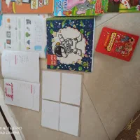 کمک درسی پایه اول و پیک آدینه و دفتر املا|کتاب و مجله آموزشی|شیراز, صاحب الزمان|دیوار