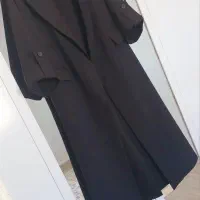 مانتو مشکی شیک زنانه نونو