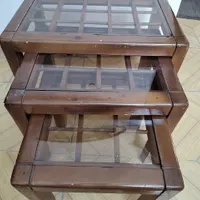 میز عسلی با چوب راش