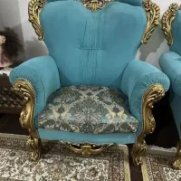 مبلمان سلطنتی ۶نفره|مبلمان خانگی و میز عسلی|قم, حاج زینل|دیوار