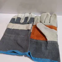 دستکش جوشکاری کفه دوبل