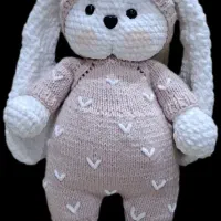 عروسک خرگوش مخملی