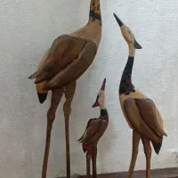 پرندگان تزعینی چوبی
