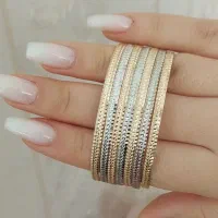 النگو طلا روس ضمانت دار|بدلیجات|قم, نیروگاه|دیوار