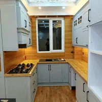 اجرای کابینت نئوکلاسیک، ممبران بصورت سفارشی