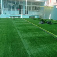 نصب کفپوش و چمن مصنوعی و موکت همراه با نمونه درمحل|خدمات پیشه و مهارت|اصفهان, گلزار|دیوار