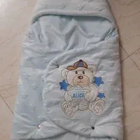 قنداق فرنگی نوزاد رنگ آبی