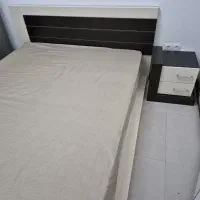فروش سرویس خواب شامل تخت دو نفره ، دراور و پاتختی|تخت و سرویس خواب|کیش, |دیوار