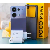 گوشی poco m6 pro در حد نو