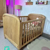 سیسمونی چوبی کودک/کمد/ویترین عروسک /تخت مونتسوری