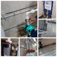 انواع لوله کشی نصب وتعمیرپمپ،شیر، پکیج موتورخونه