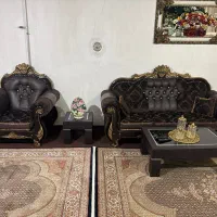 سرویس مبل کلاسیک ۷ نفره|مبلمان خانگی و میز عسلی|ارومیه, |دیوار