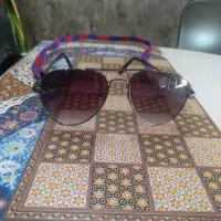 عینک خلبانی با بند دسبافت