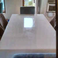 میز ناهار خوری ۶نفره سفید