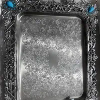 ست چای خوری و سینی فیروزه کوب|ظروف سرو و پذیرایی|تهران, وحیدیه|دیوار